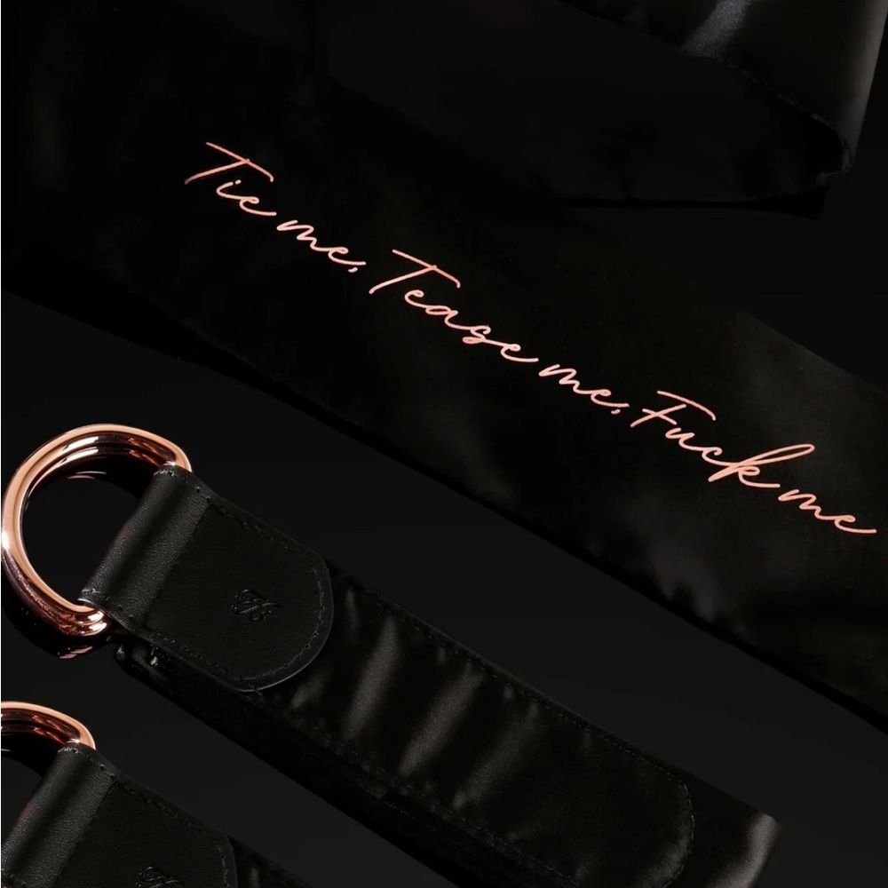 Honey Birdette Satin Bondage Set